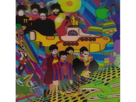 Beatles - Yellow Submarine - 3D Lenticular Poster - 12x16 Print - New Fashion