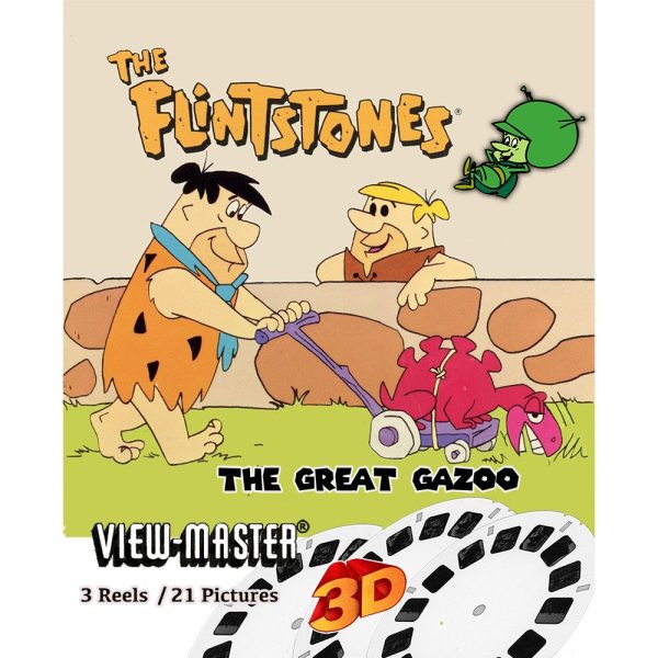 Flintstones - The Great Gazoo - View-Master 3 Reel Set - NEW Online