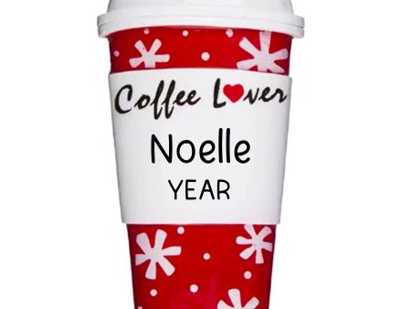 Coffee Lover Cup Christmas Ornament Fashion