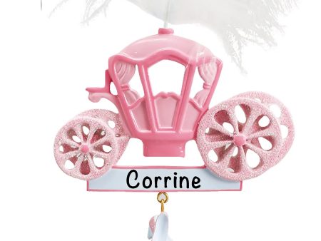 Princess Cinderella Carriage Christmas Ornament Online Hot Sale