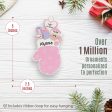 Pink Baby 1st Christmas Mitten Personalized Ornament Online Sale