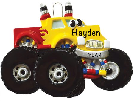 Monster Truck Toy Christmas Ornament on Sale