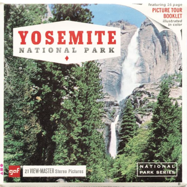 Yosemite - View-Master 3 Reel Packet - vintage - A171-G1B Cheap