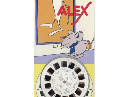 Alex - View-Master 3 Reel Set on Card - 1986 - vintage - D265F - NEW Fashion