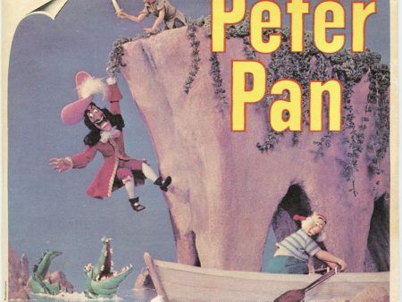 Peter Pan - View-Master 3 Reel Packet - 1957 - vintage - B372-G1A Fashion