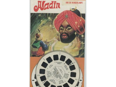 Aladin und die Wunderlampe - View-Master 3 Reel Set on Card - unopened - 1986 - vintage - BD 130D For Sale