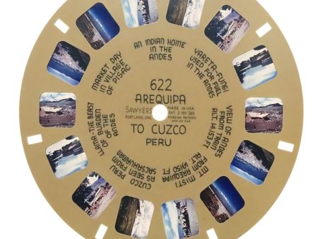 Arequipa to Cuzco, Peru - View-Master Buff Reel - vintage - (BUF-622n) Cheap