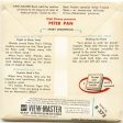 Peter Pan - View-Master 3 Reel Packet - 1957 - vintage - B372-G1A Fashion