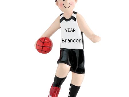 Basketball Boy Christmas Ornament Online