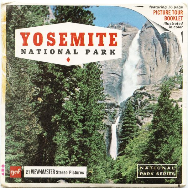 Yosemite - California - View-Master 3 Reel Packet - vintage - A171-G1B For Sale