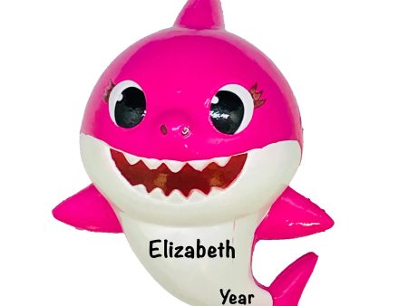 Baby Shark - Mama Shark Pink Personalized Ornament Fashion