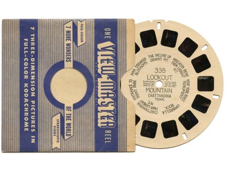 Lookout Mountain - View-MasterHand Letter Reel - vintage - (HL-338n) Supply