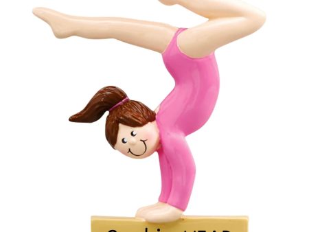 Gymnast Beam Personalized Ornament Hot on Sale