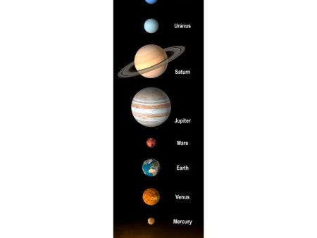 PLANETS OF SOLAR SYSTEM - 3D Lenticular Bookmark -NEW For Sale