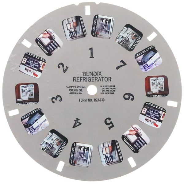 Bendix Refrigerator - View-Master Commercial Reel - vintage Online now