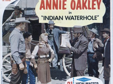 Annie Oakley in Indian Waterhole - View-Master 3 Reel Packet - vintage - B470-S6A Cheap