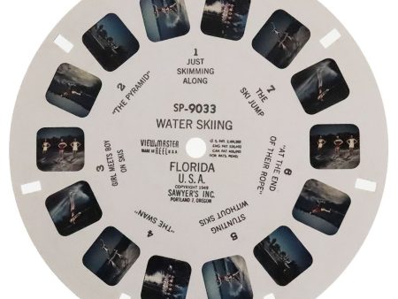 Water Skiing Florida USA - View-Master SP Reel - vintage - (SP-9033y) Online