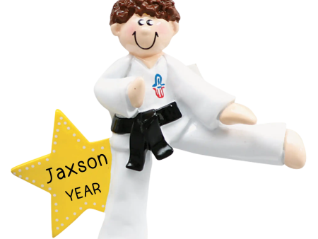 Karate MMA Guy Personalized Ornament Fashion