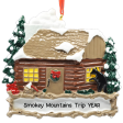 Log Cabin Personalized Ornament Supply