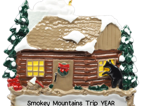 Log Cabin Personalized Ornament Supply