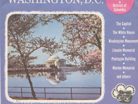 Washington, D.C. - View-Master 3 Reel Packet - vintage - 136-A,B,C-S3 For Cheap