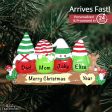 Gnome Family of 4 Christmas Ornament Online Sale