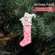 Pink Baby s 1st Christmas Stocking Christmas Ornament Online