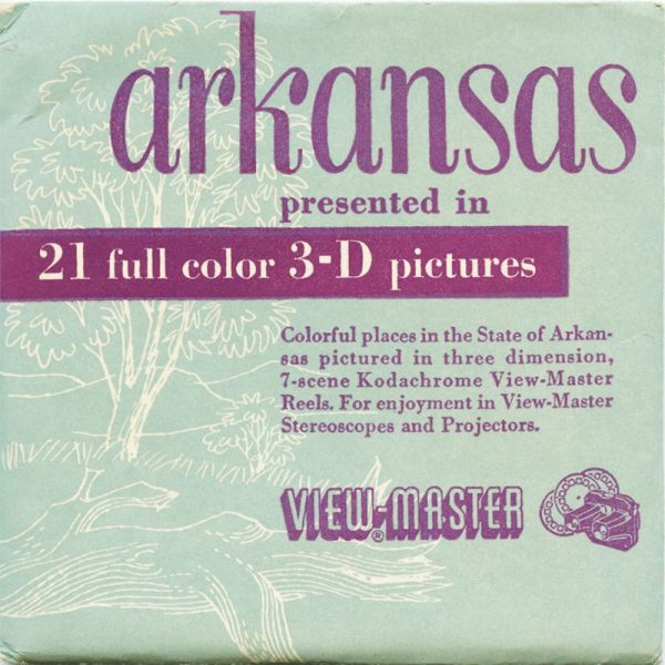 Arkansas - View-Master 3 Reel Packet - vintage - AK1,AK2,AK3-S2 Online Hot Sale