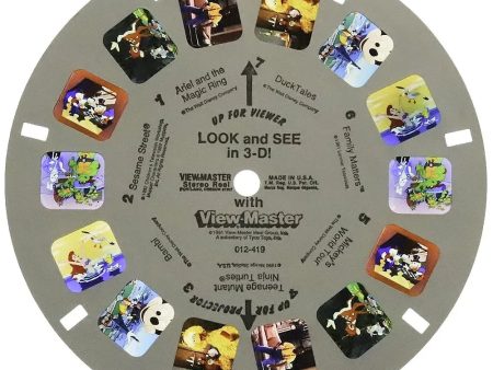 1991 - Look and See in 3-D! with View-Master - Demonstration Reel - View-Master Single Reel - vintage - (012-419) Fashion