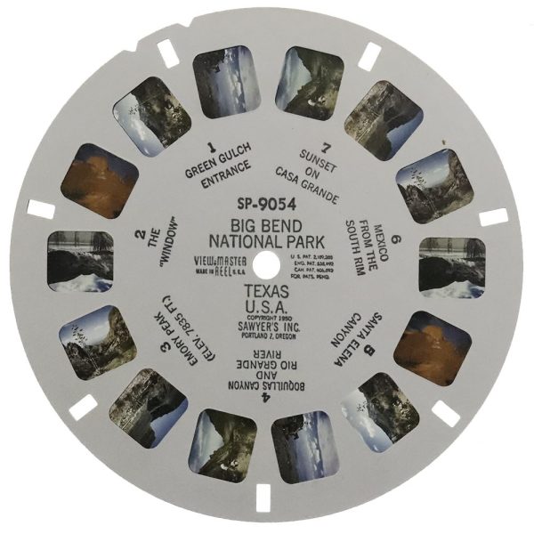 Big Bend National Park, Texas USA - View-Master SP Reel - vintage - (SP-9054) Supply