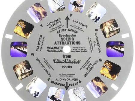 1985 - Spectacular Scenic Attractions from View-Master - Demonstration Reel - View-Master Single Reel - vintage - 1985 - (004-680) Online