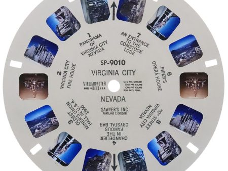 Virginia City Nevada - View-Master SP Reel - vintage - (SP-9010) Online Sale