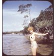 3D Stereo Twin - 35mm Pinup Slides -  Ready to Swim  - vintage on Sale