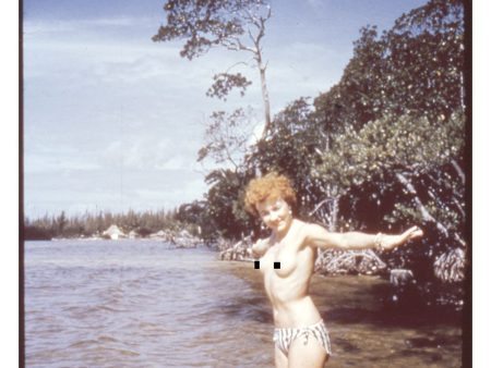 3D Stereo Twin - 35mm Pinup Slides -  Ready to Swim  - vintage on Sale