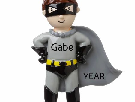 Super Hero Batman Style Christmas Ornament For Sale