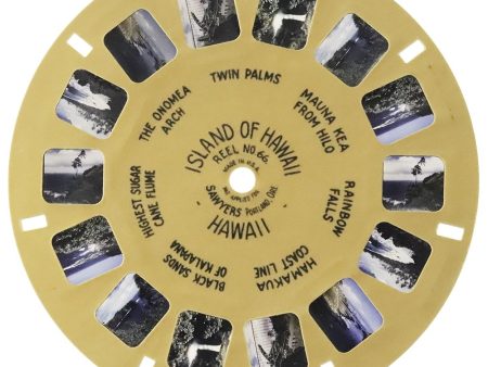 Island of Hawaii, Hawaii - View-Master Buff Reel - vintage - (BUF-66c) Cheap