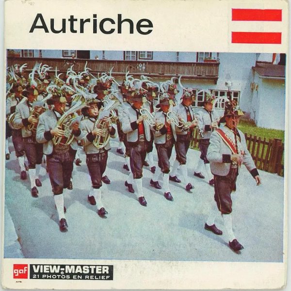 Autriche (Austria)- View-Master 3 Reel Packet - 1960 s views - vintage - C660F-BG3 Online