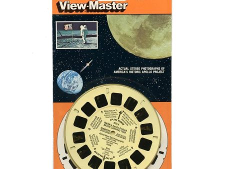 APOLLO MOON LANDING - View-Master 3 Reel Set on Card - NEW - (VBP-2029) Online now