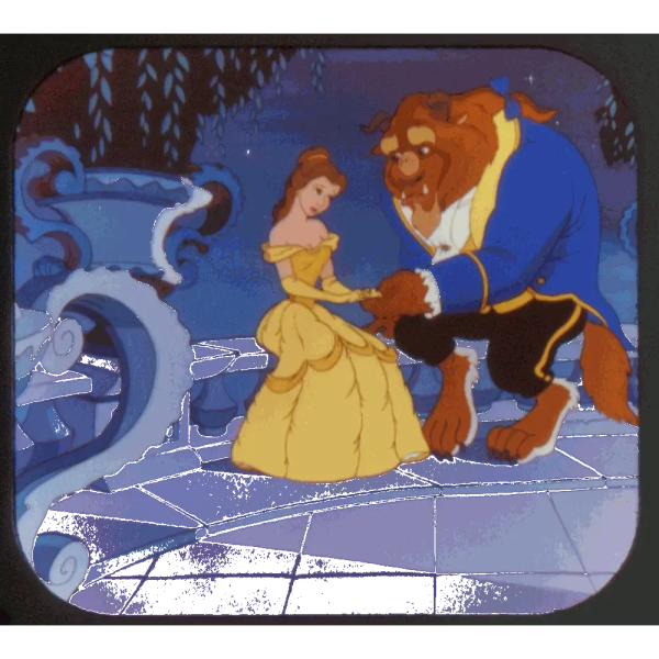 Beauty and the Beast - View-Master 3 Reel Set - NEW Cheap