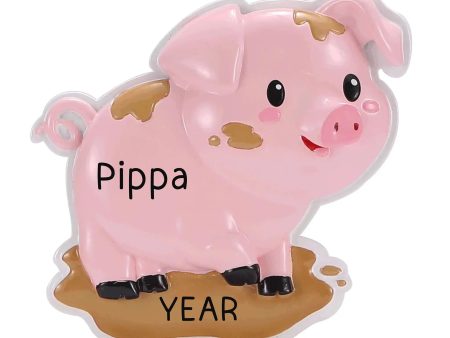 Pig Christmas Ornament on Sale