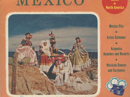 Mexico- View-Master 3 Reel Packet - Coin & Stamp - Nations of the World - vintage - S3 Supply