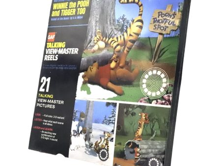 Winnie and Tigger -Talking View-Master Pack- Record -Attached-to-Reel - vintage as new For Cheap