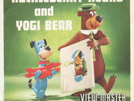 Huckleberry Hound and Yogi Bear - View-Master 3 Reel Packet - vintage - B512-S5 Online