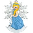 Snow Princess Blonde Christmas Ornament Online Sale