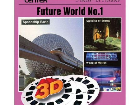 Epcot Center - Future World No.1 - View-Master 3 Reel Set - AS NEW - 3042 Cheap