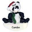 Panda Bear Christmas Ornament Discount