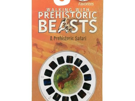 Walking with Prehistoric Beasts - View-Master 3 Reel Set on Card  - B0117 Online now