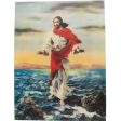 Christ Walking on the Water - 3D Lenticular Poster - 12 X 16 For Cheap