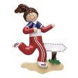 Girl Runner Christmas Ornament on Sale