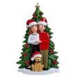 Cute Couple with Dog Personalized Ornament For Discount